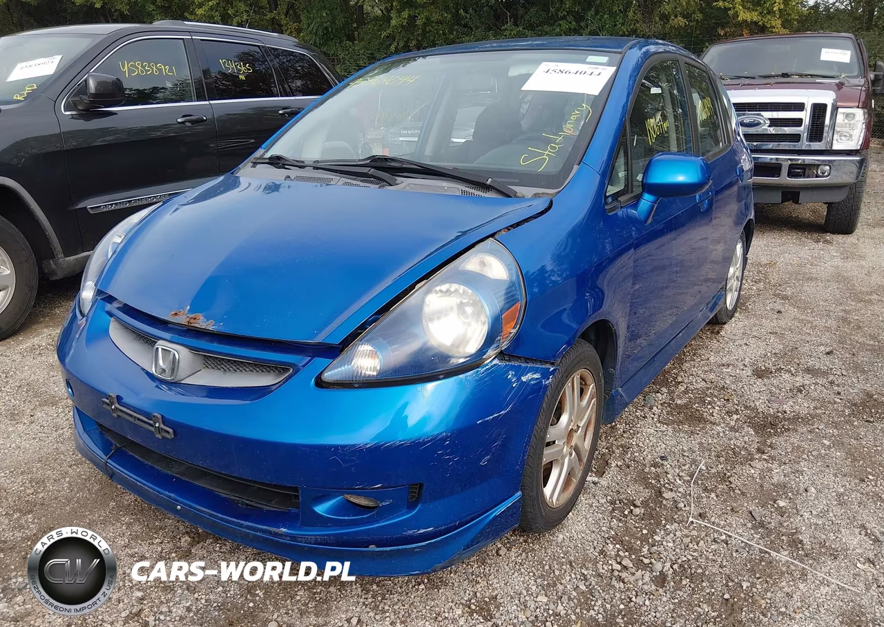 2007 Honda Fit Sport VIN:JHMGD37697S050620 - 2