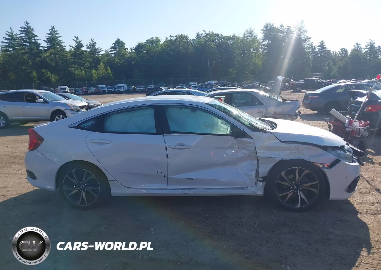 2019 Honda Civic Sport VIN:2HGFC2F87KH544456 - 14