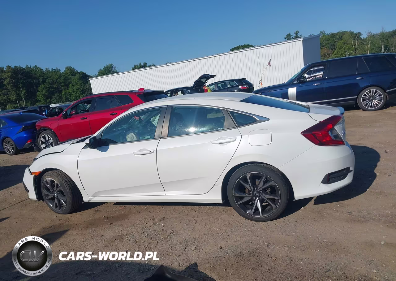 2019 Honda Civic Sport VIN:2HGFC2F87KH544456 - 15