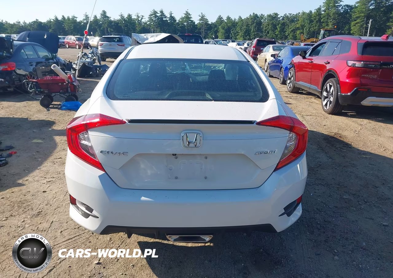 2019 Honda Civic Sport VIN:2HGFC2F87KH544456 - 17