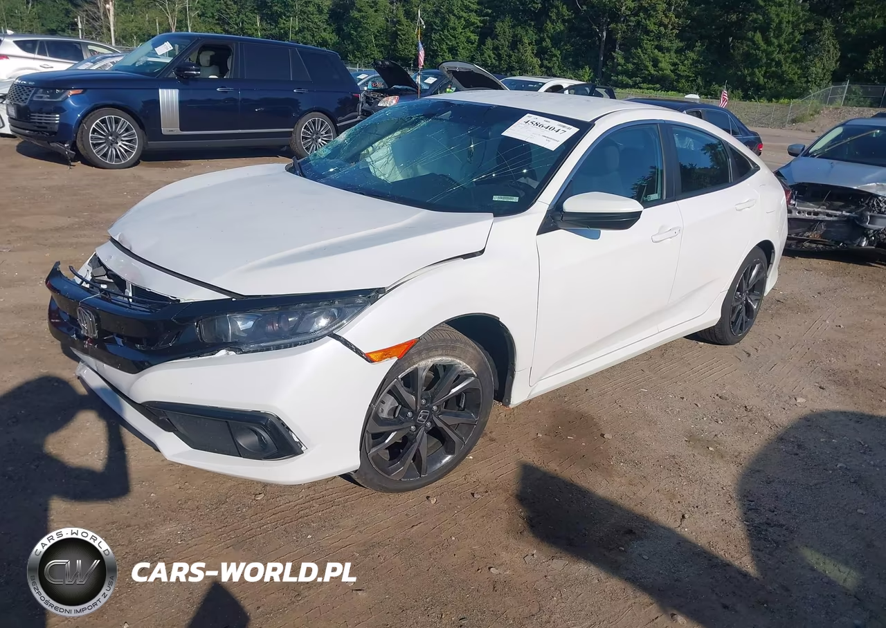 2019 Honda Civic Sport VIN:2HGFC2F87KH544456 - 2