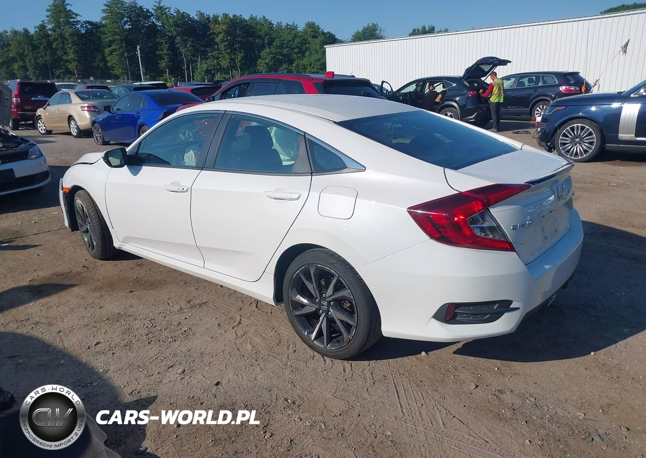 2019 Honda Civic Sport VIN:2HGFC2F87KH544456 - 3