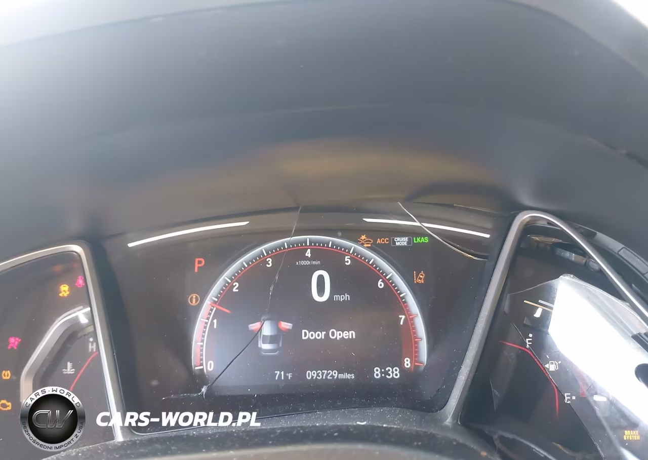 2019 Honda Civic Sport VIN:2HGFC2F87KH544456 - 7