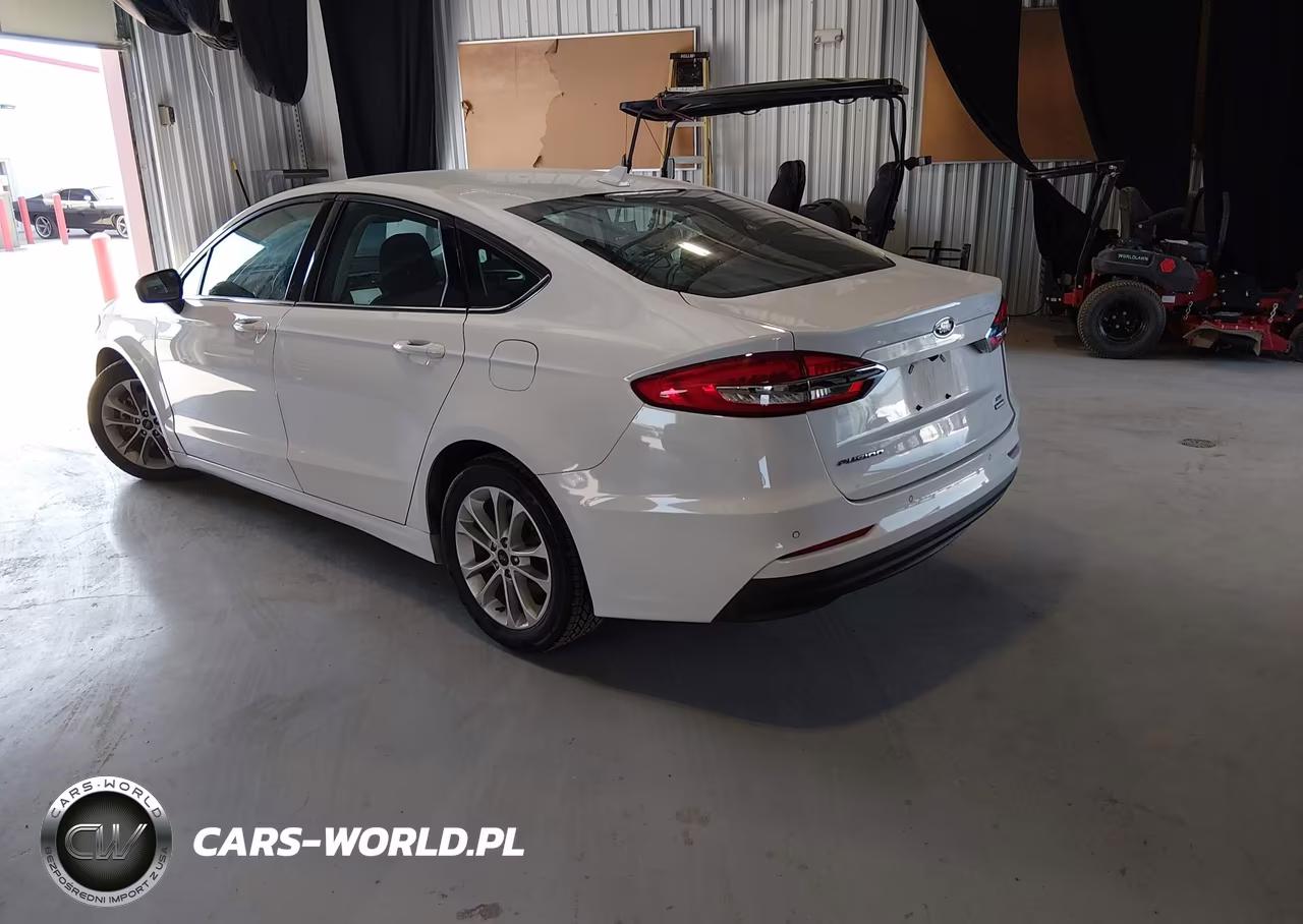 2020 Ford Fusion Hybrid Se VIN:3FA6P0LU6LR224095 - 3