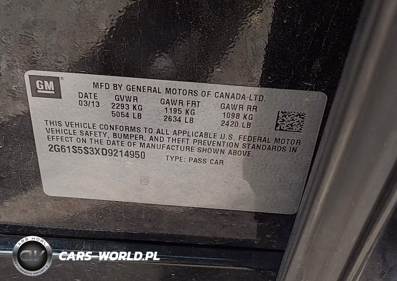 2013 Cadillac Xts Premium VIN:2G61S5S3XD9214950 - 9