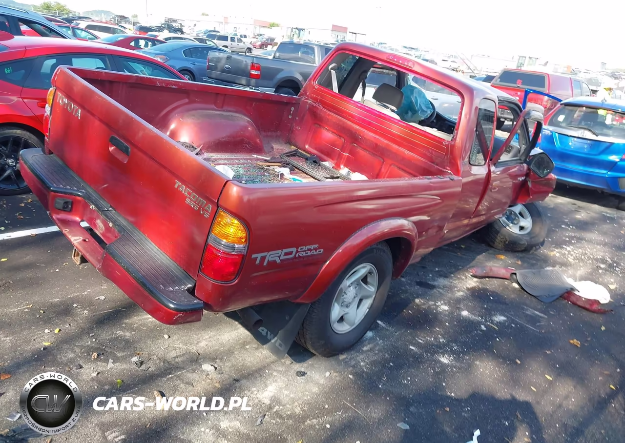 2004 Toyota Tacoma Base V6 VIN:5TEWN72N24Z414609 - 4