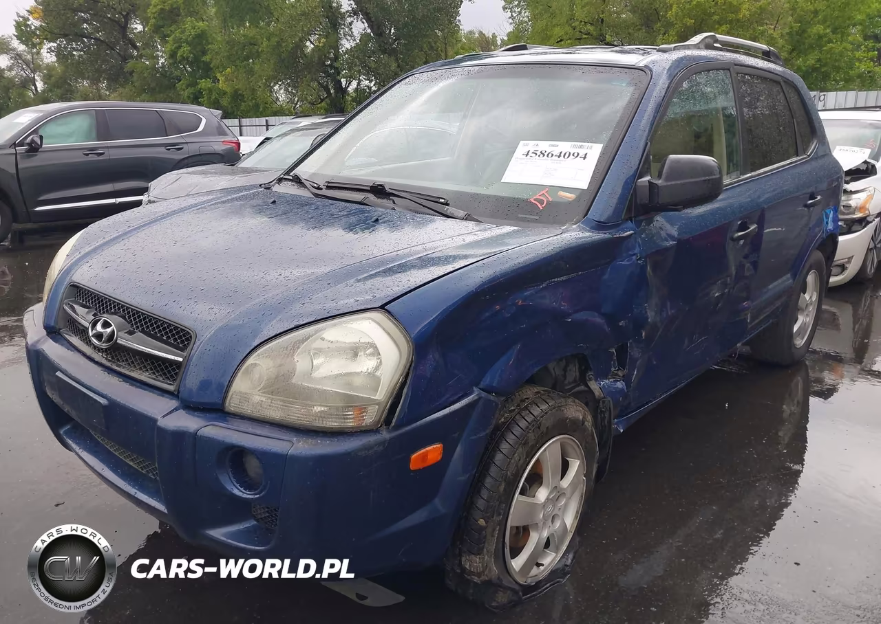 2007 Hyundai Tucson Gls VIN:KM8JM12B27U556824 - 2