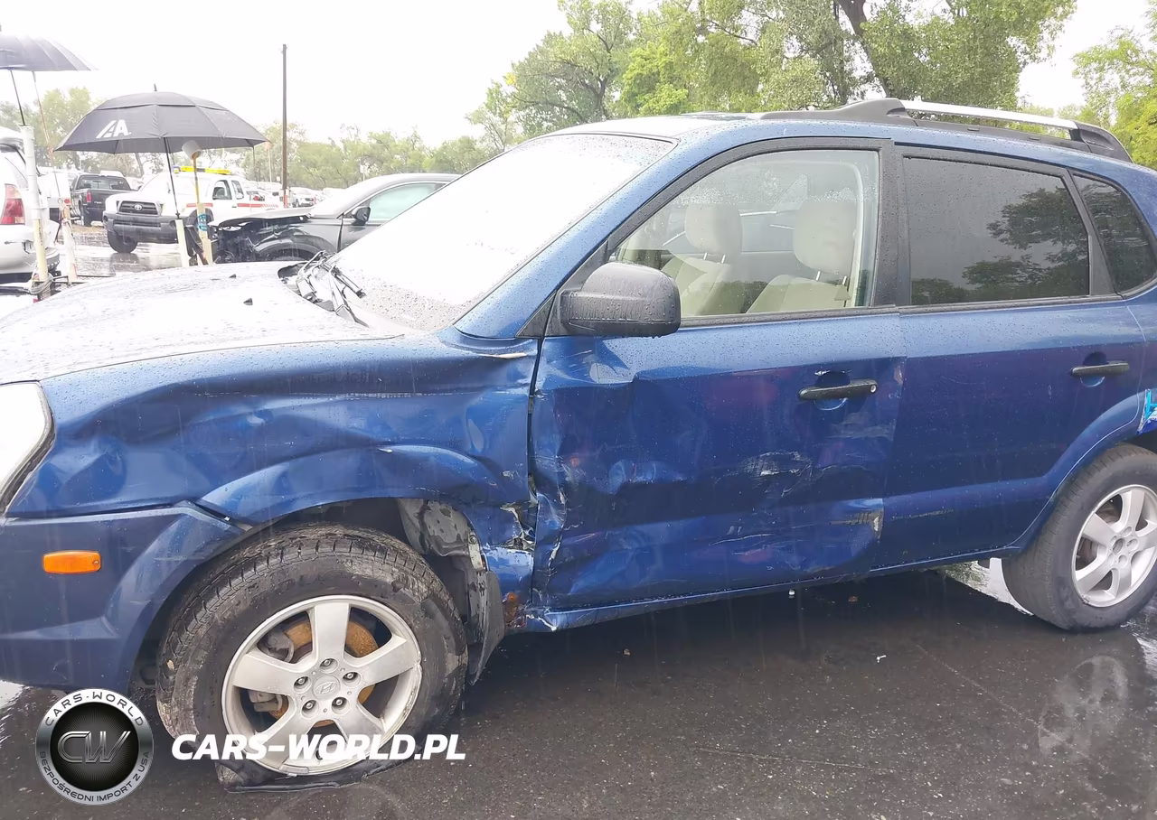 2007 Hyundai Tucson Gls VIN:KM8JM12B27U556824 - 6
