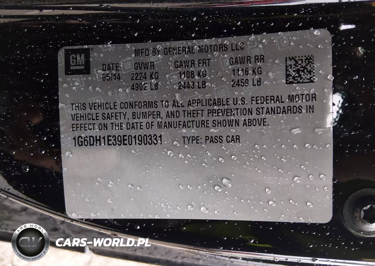2014 Cadillac Cts Premium VIN:1G6DH1E39E0190331 - 9