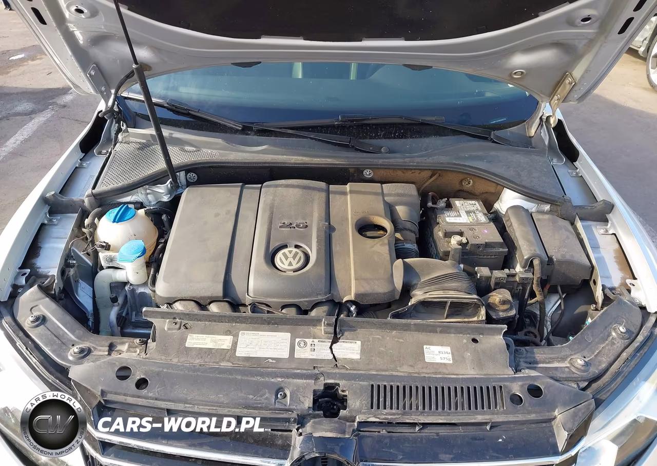 2014 Volkswagen Passat 2.5L Se VIN:1VWBP7A37EC009125 - 10