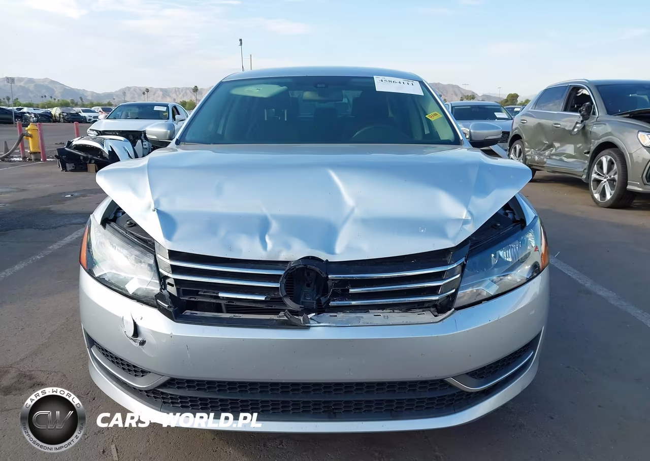 2014 Volkswagen Passat 2.5L Se VIN:1VWBP7A37EC009125 - 12