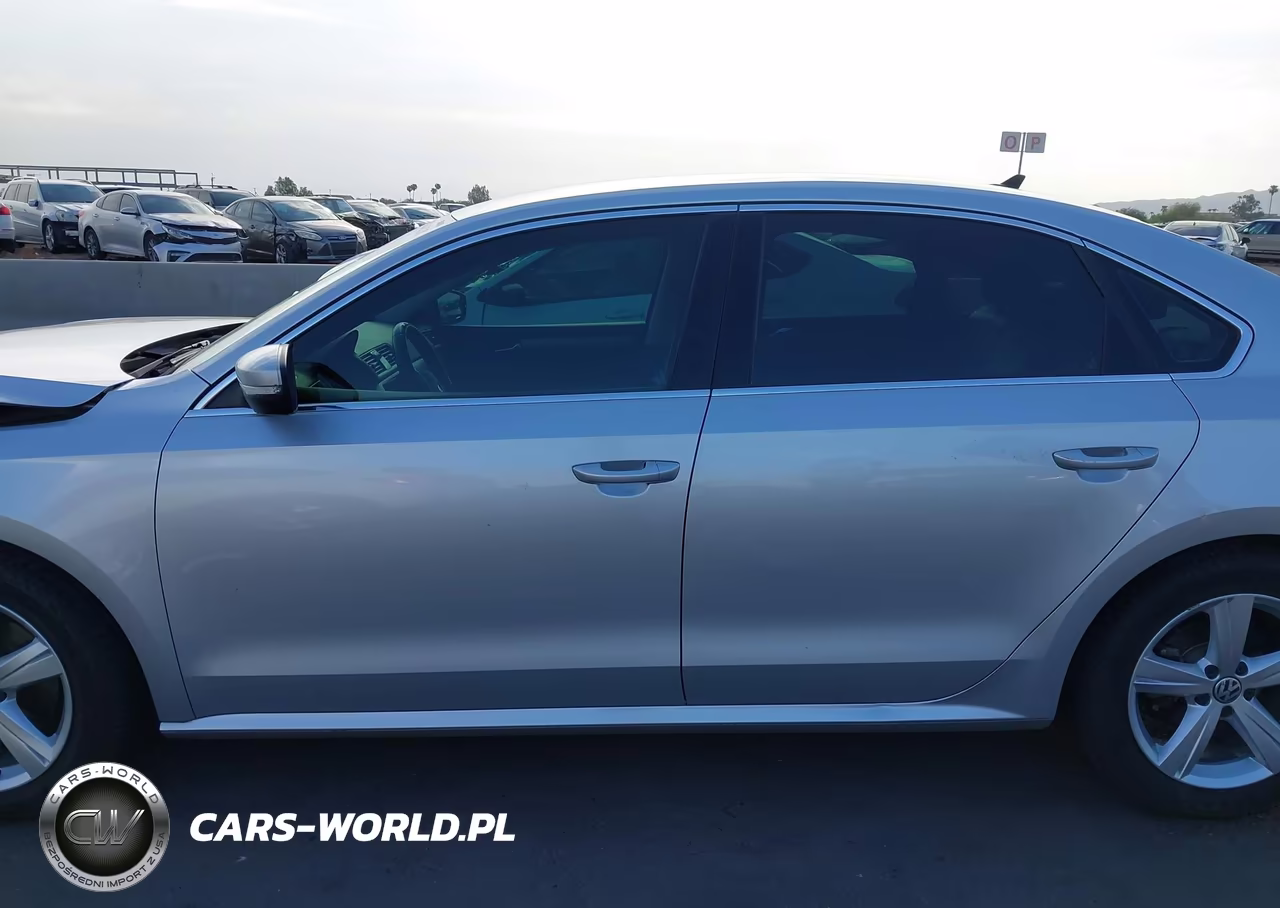 2014 Volkswagen Passat 2.5L Se VIN:1VWBP7A37EC009125 - 14