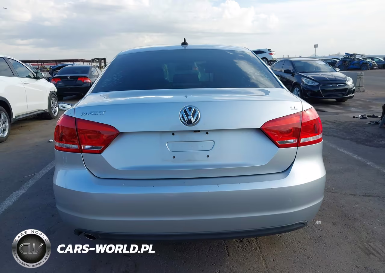 2014 Volkswagen Passat 2.5L Se VIN:1VWBP7A37EC009125 - 16