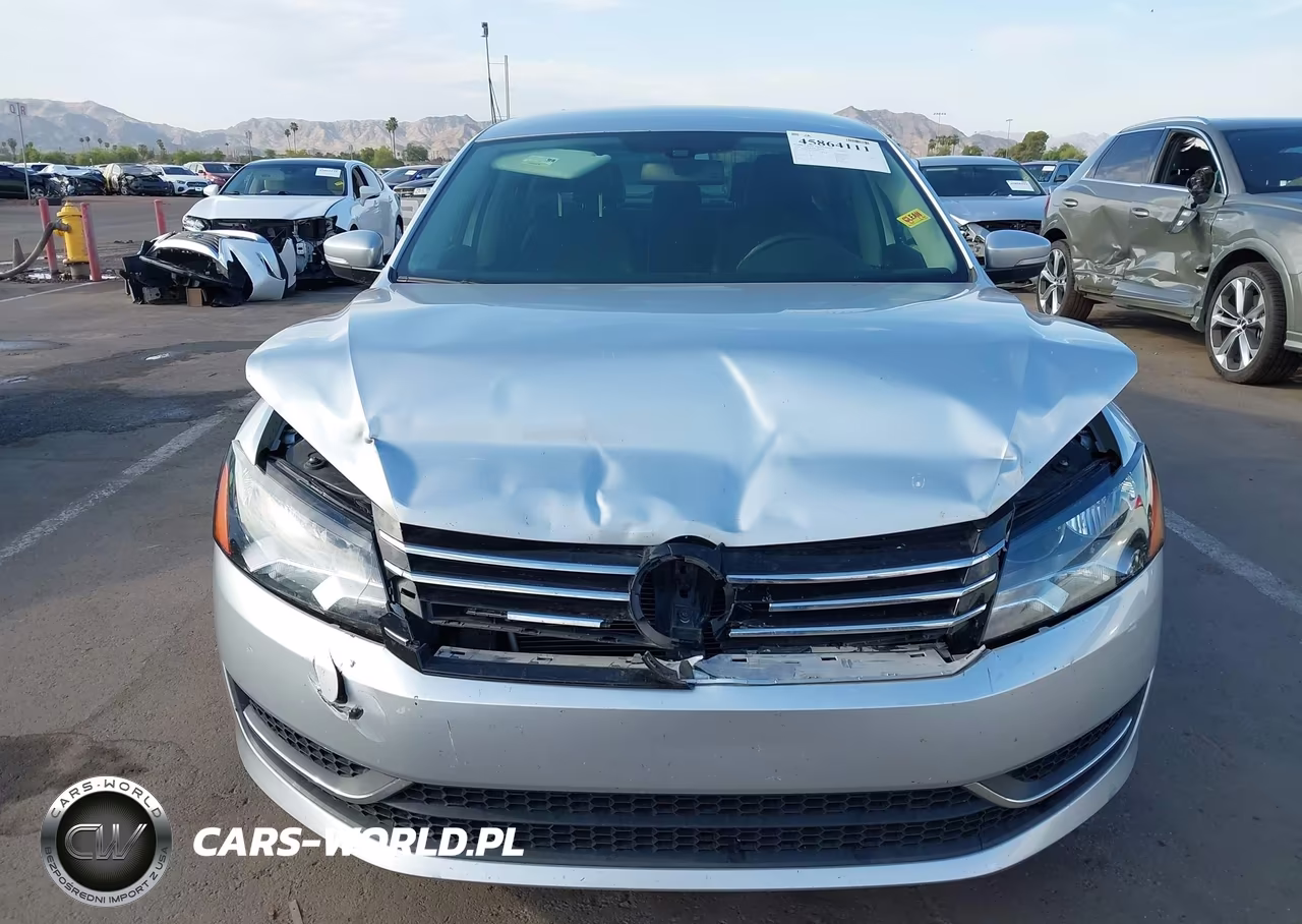 2014 Volkswagen Passat 2.5L Se VIN:1VWBP7A37EC009125 - 6
