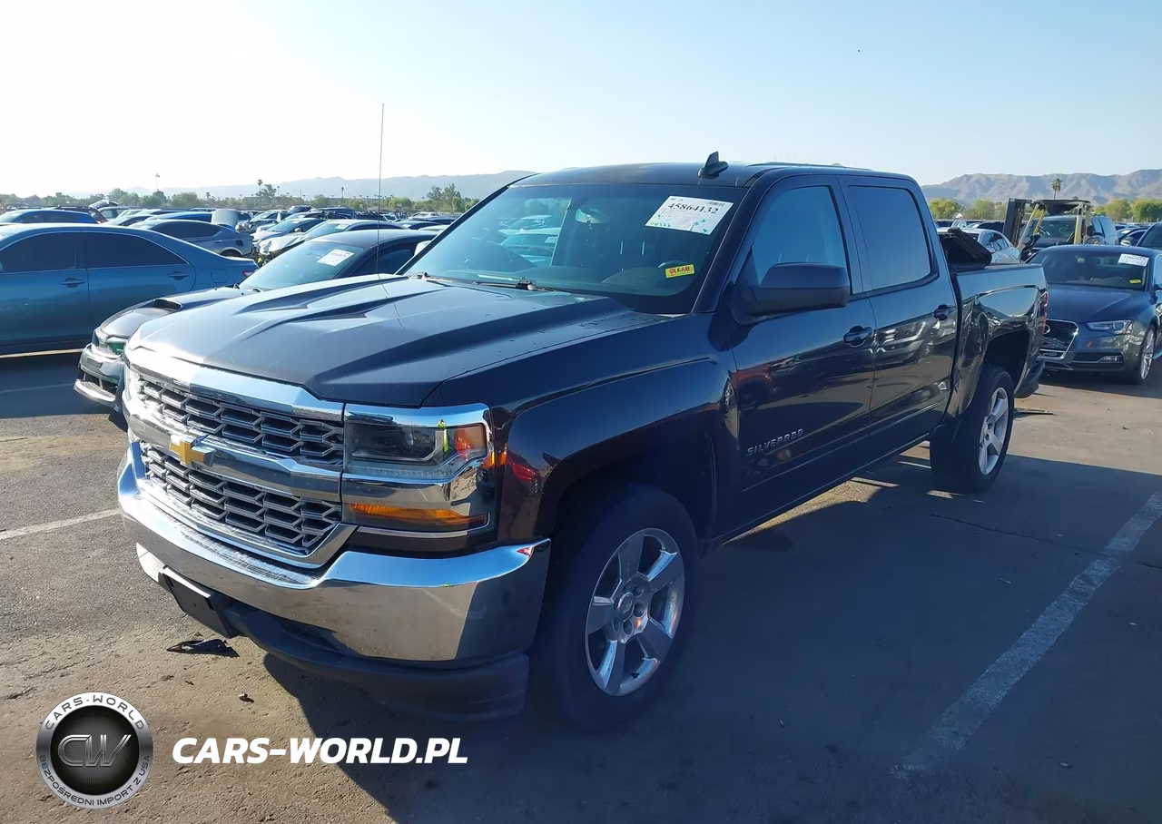 2016 Chevrolet Silverado 1500 Lt VIN:3GCPCREC4GG287944 - 2