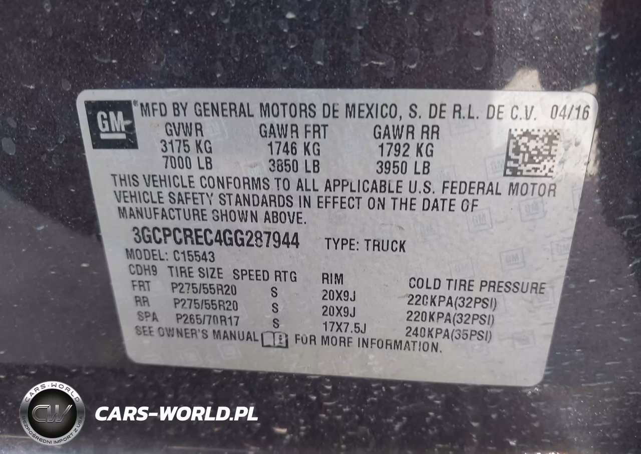 2016 Chevrolet Silverado 1500 Lt VIN:3GCPCREC4GG287944 - 9
