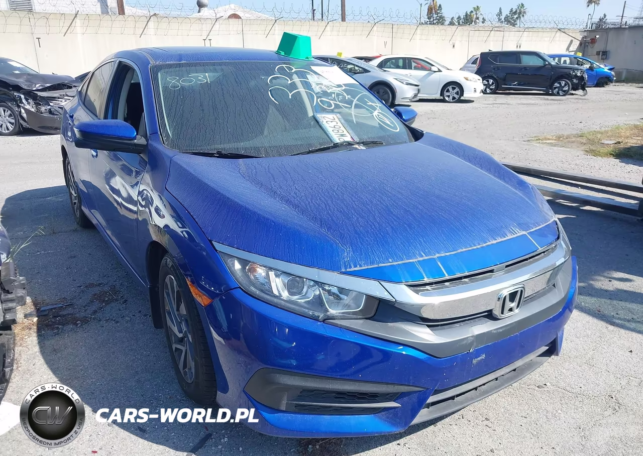 2018 Honda Civic Ex VIN:2HGFC2F74JH566307 - 1