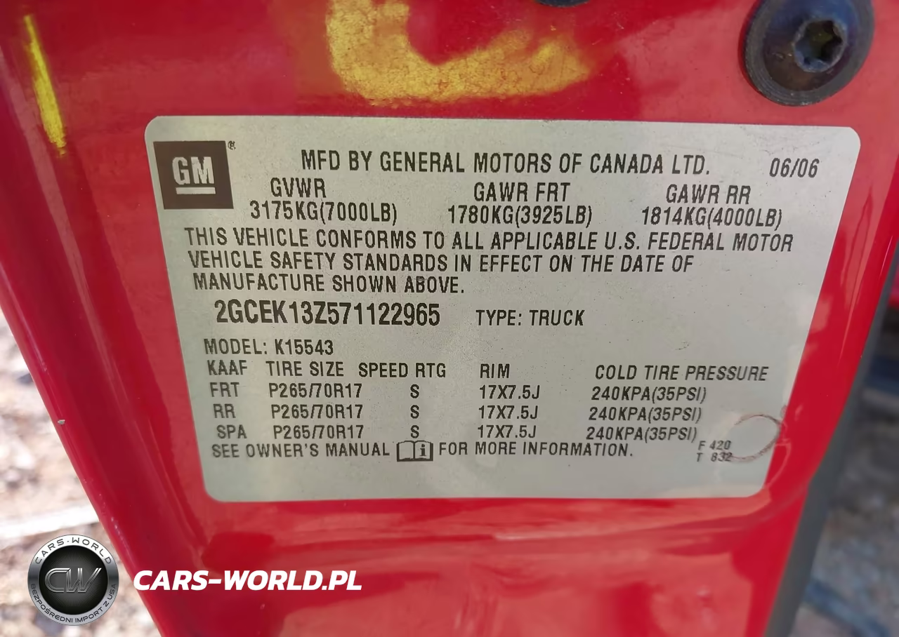2007 Chevrolet Silverado 1500 Classic Lt2 VIN:2GCEK13Z571122965 - 9