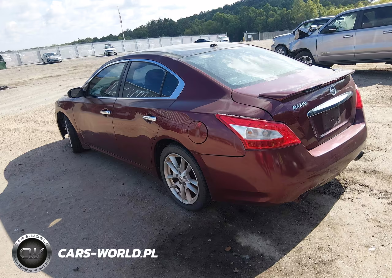 2009 Nissan Maxima 3.5 Sv VIN:1N4AA51E29C836712 - 3
