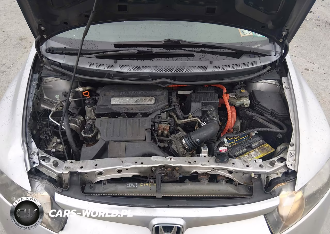 2008 Honda Civic Hybrid VIN:JHMFA36268S000357 - 10