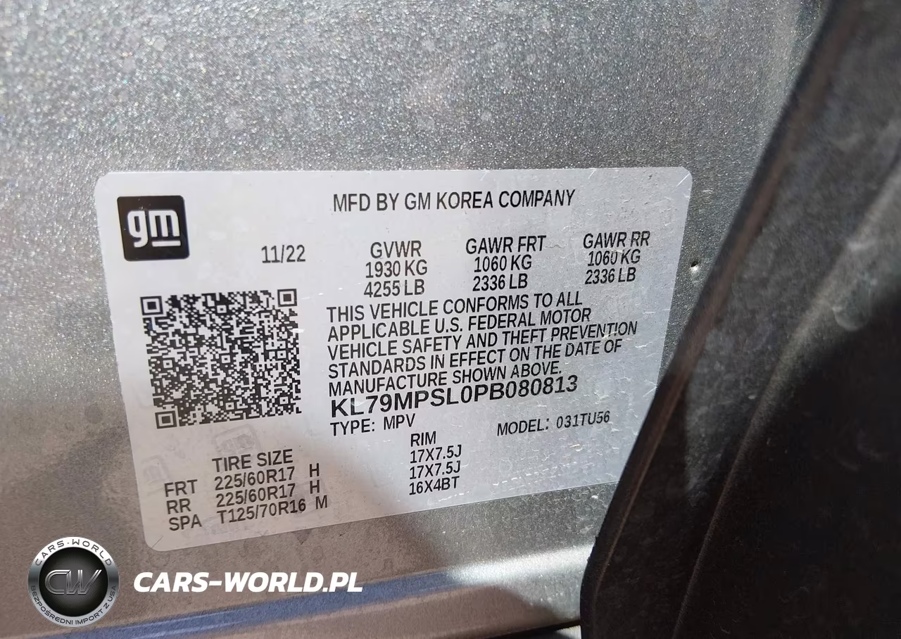 2023 Chevrolet Trailblazer Fwd Lt VIN:KL79MPSL0PB080813 - 9
