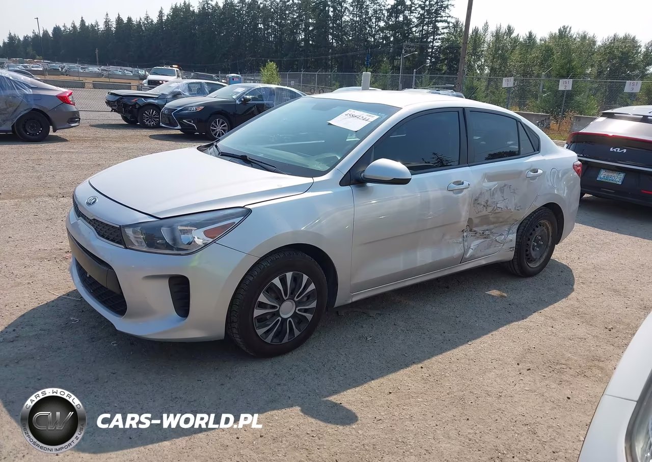 2020 Kia Rio Lx VIN:3KPA24AD9LE331100 - 2