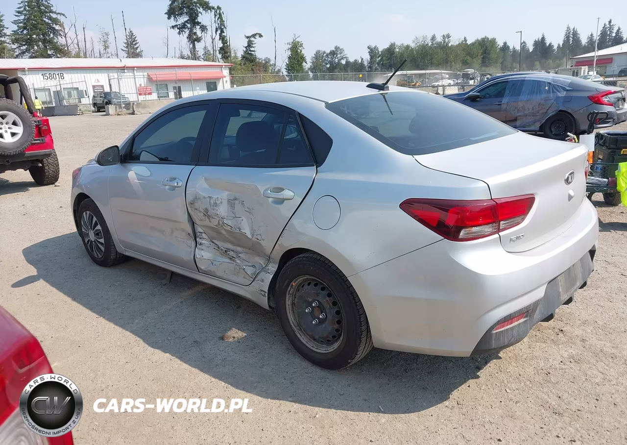 2020 Kia Rio Lx VIN:3KPA24AD9LE331100 - 3