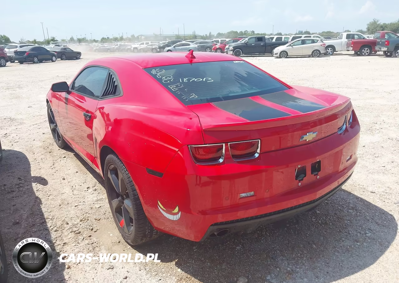2013 Chevrolet Camaro 2Lt VIN:2G1FC1E30D9187013 - 3