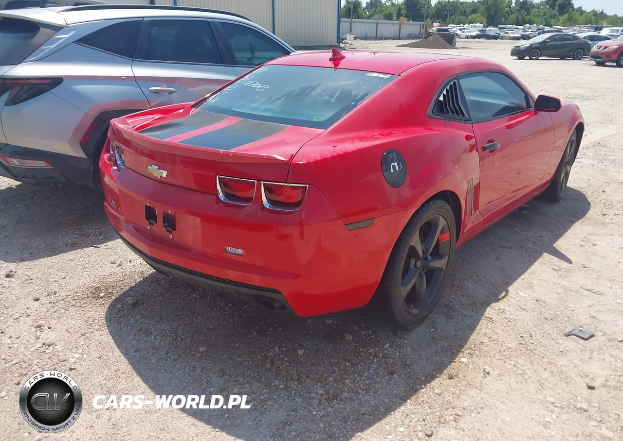 2013 Chevrolet Camaro 2Lt VIN:2G1FC1E30D9187013 - 4