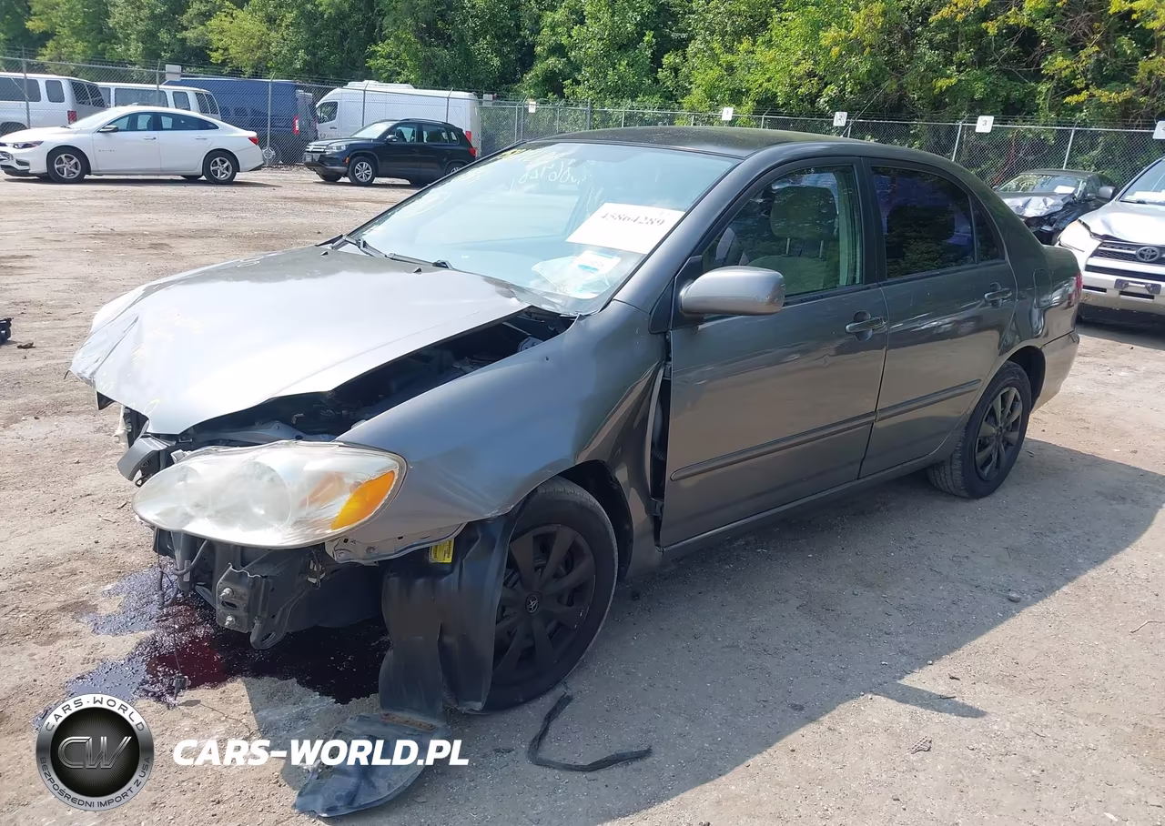 2008 Toyota Corolla Le VIN:2T1BR32E98C870033 - 2