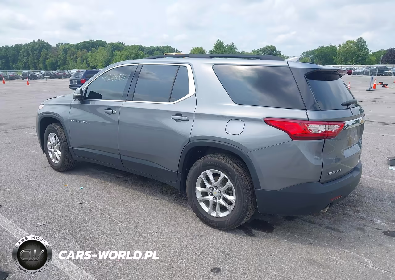2020 Chevrolet Traverse Fwd Lt Cloth VIN:1GNERGKW8LJ148151 - 3
