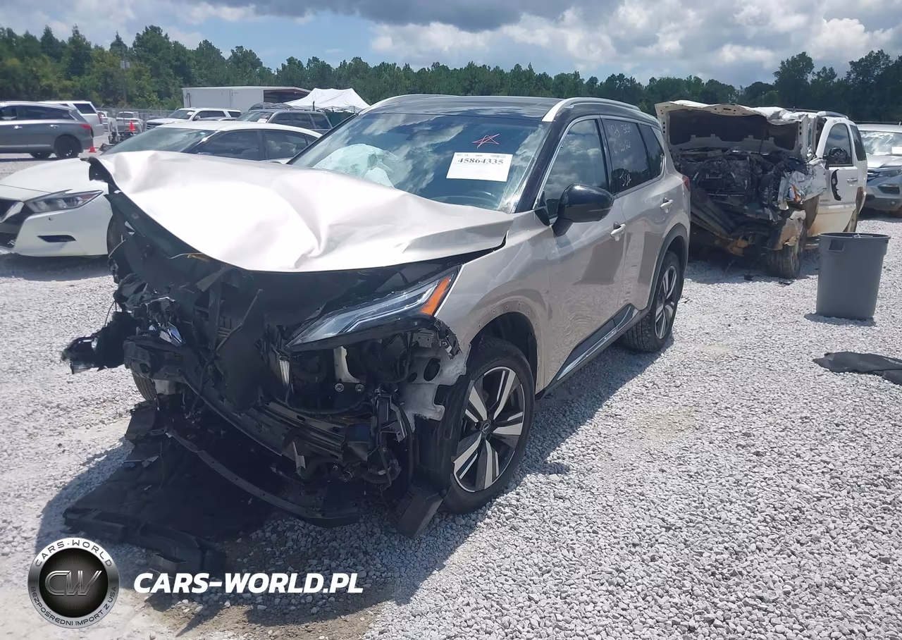 2022 Nissan Rogue Platinum Fwd VIN:JN8BT3DC8NW117937 - 2