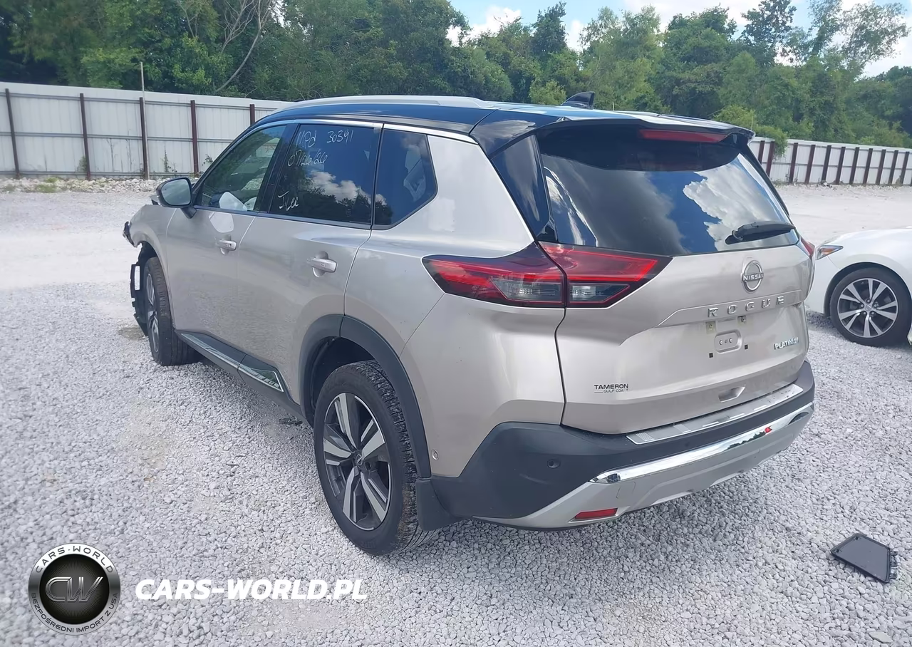 2022 Nissan Rogue Platinum Fwd VIN:JN8BT3DC8NW117937 - 3