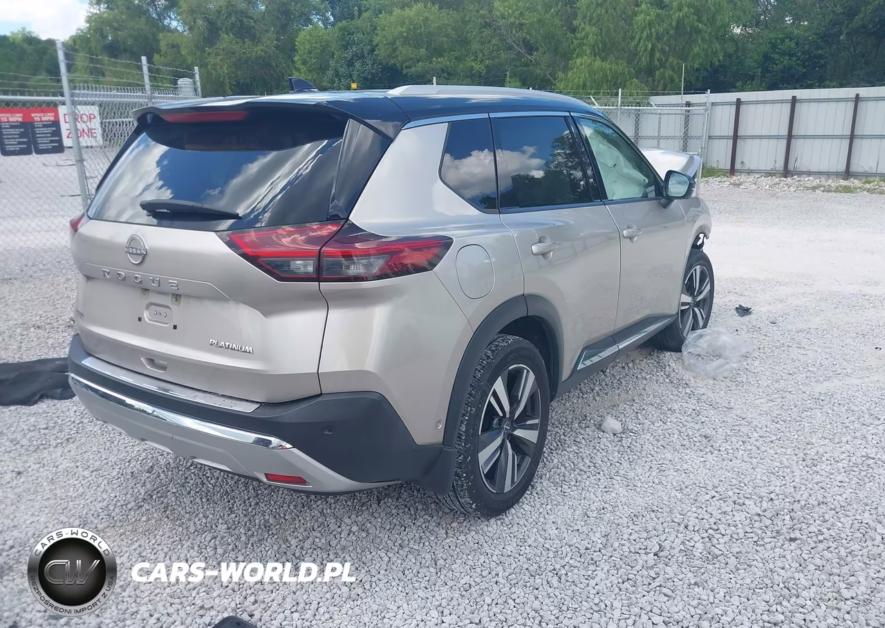 2022 Nissan Rogue Platinum Fwd VIN:JN8BT3DC8NW117937 - 4