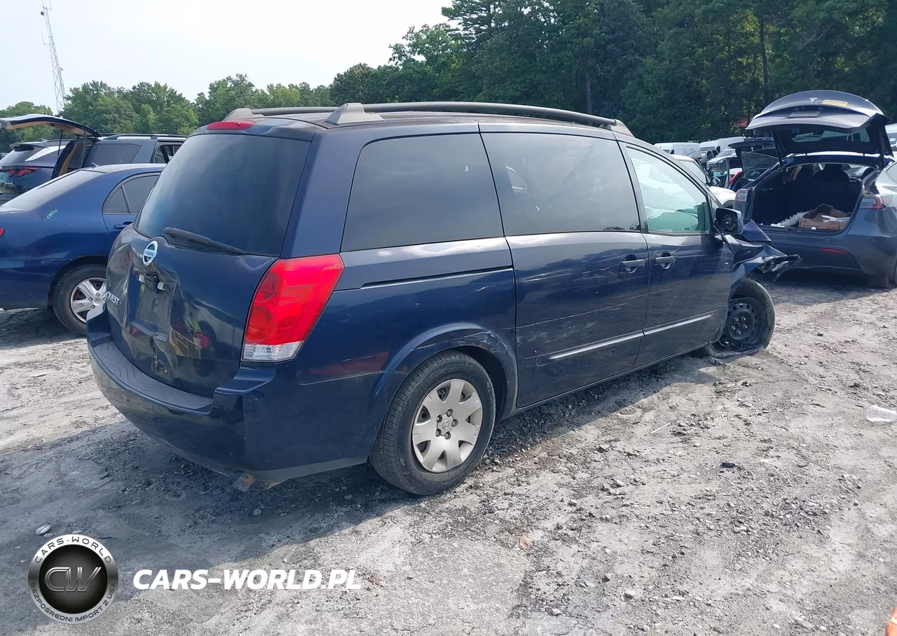 2005 Nissan Quest 3.5 VIN:5N1BV28U25N123463 - 4