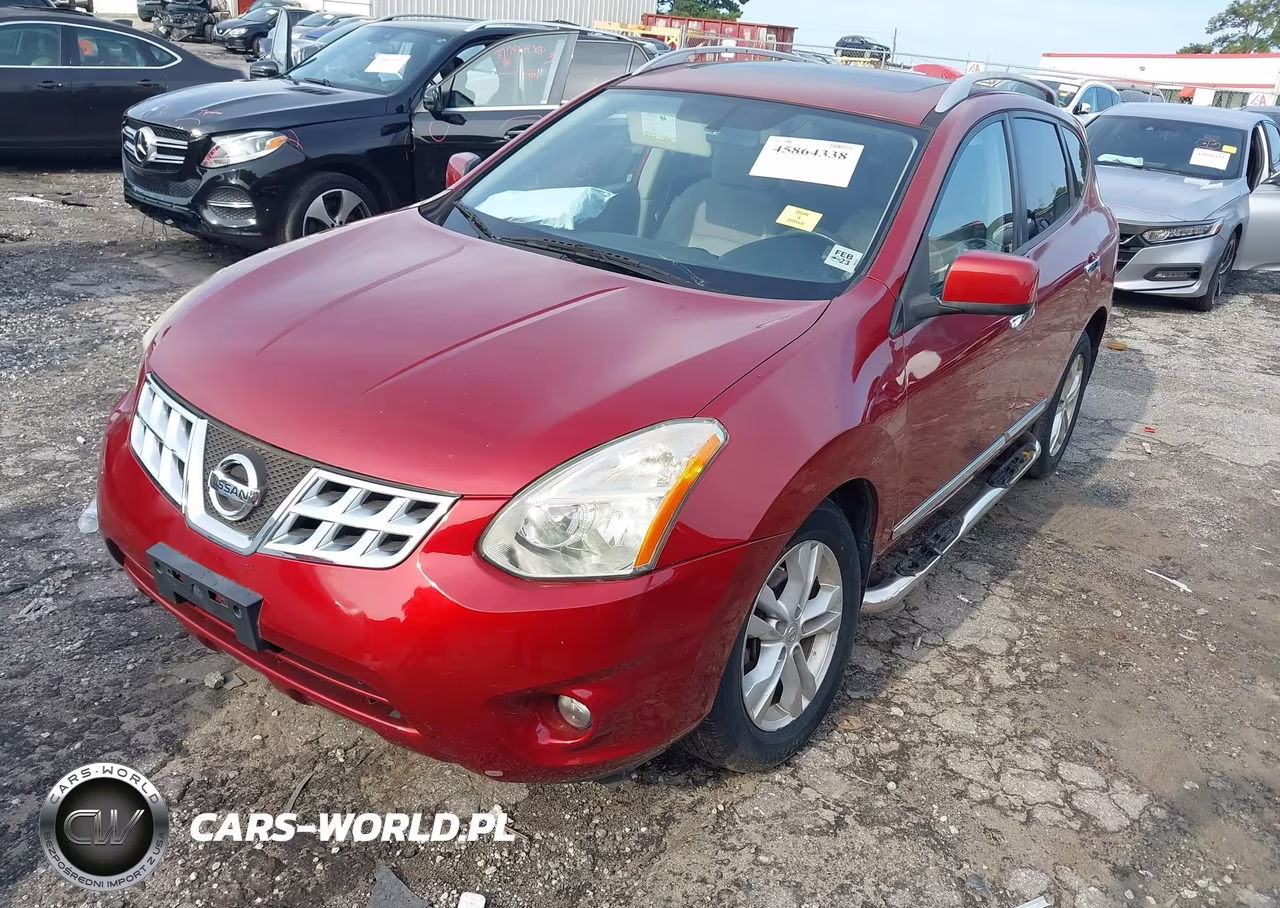2013 Nissan Rogue Sv VIN:JN8AS5MT1DW512549 - 2