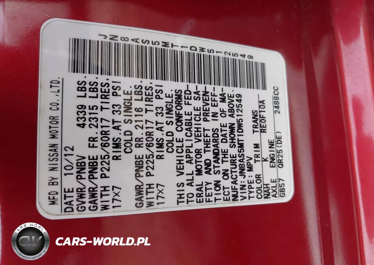 2013 Nissan Rogue Sv VIN:JN8AS5MT1DW512549 - 9