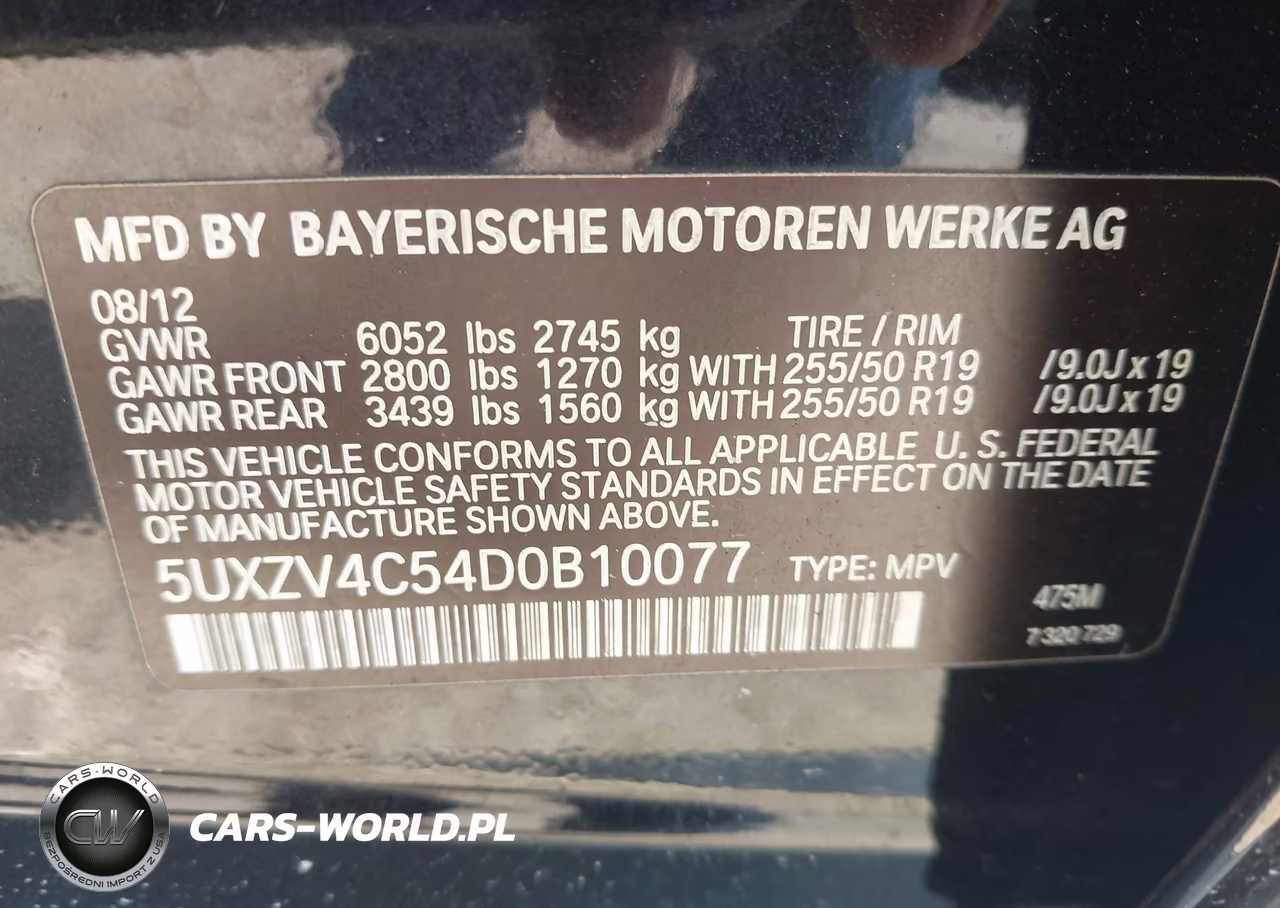 2013 BMW X5 xDrive35I-xDrive35I Premium-xDrive35I Sport Activity VIN:5UXZV4C54D0B10077 - 9
