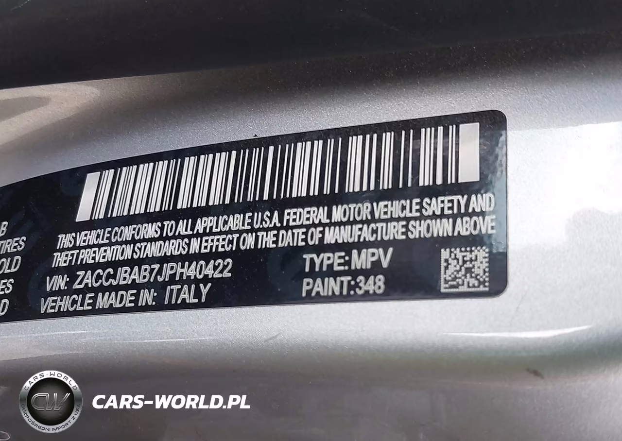 2018 Jeep Renegade Sport 4X4 VIN:ZACCJBAB7JPH40422 - 9