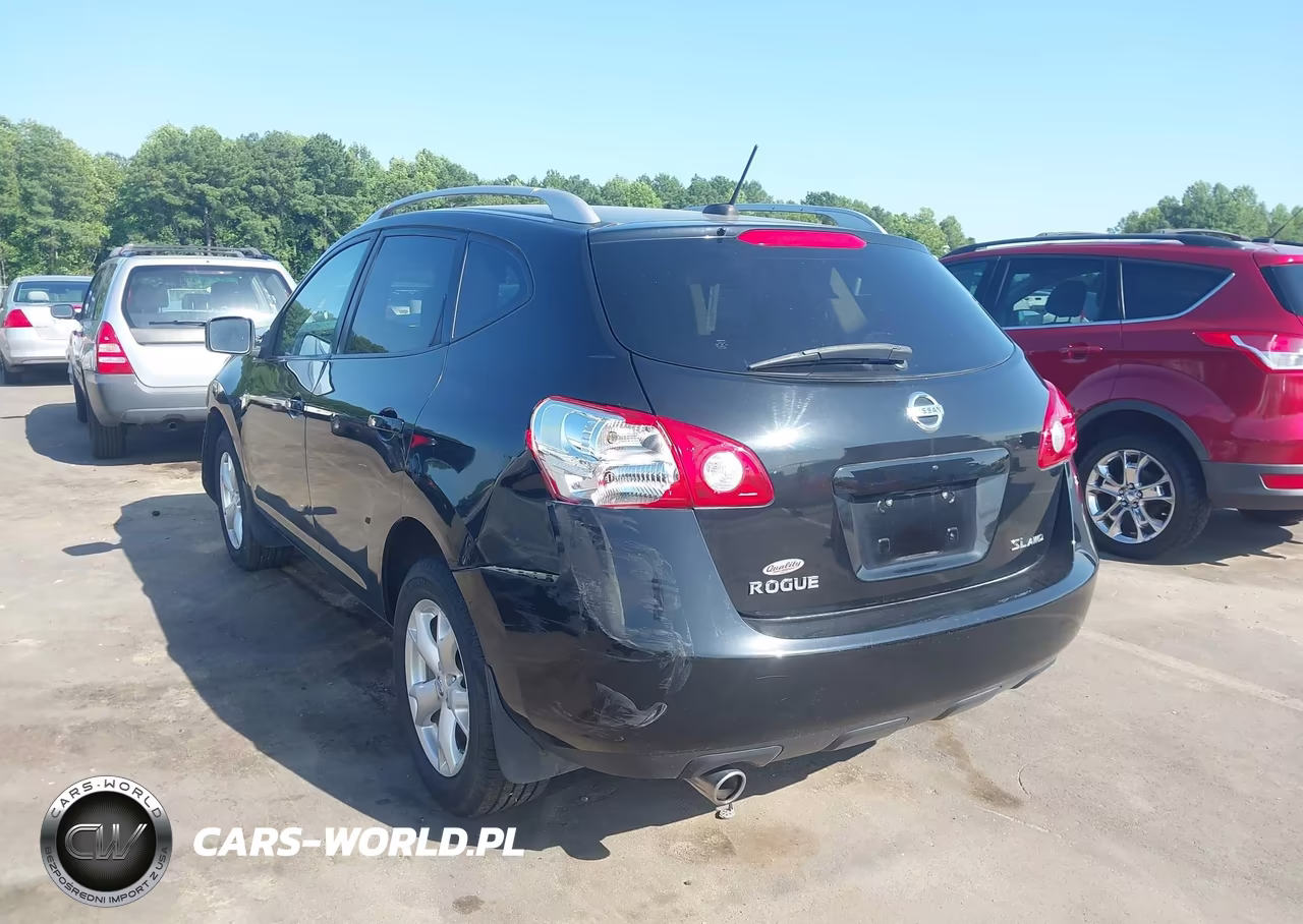 2009 Nissan Rogue Sl VIN:JN8AS58V49W434528 - 3