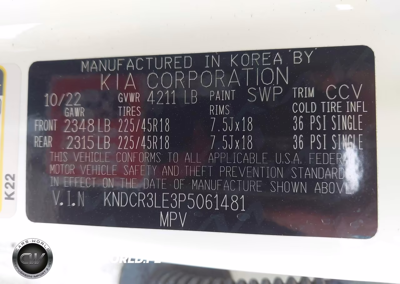 2023 Kia Niro Ex Touring VIN:KNDCR3LE3P5061481 - 9