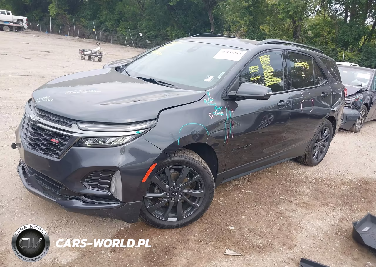 2022 Chevrolet Equinox Fwd Rs VIN:3GNAXMEV2NS234496 - 2