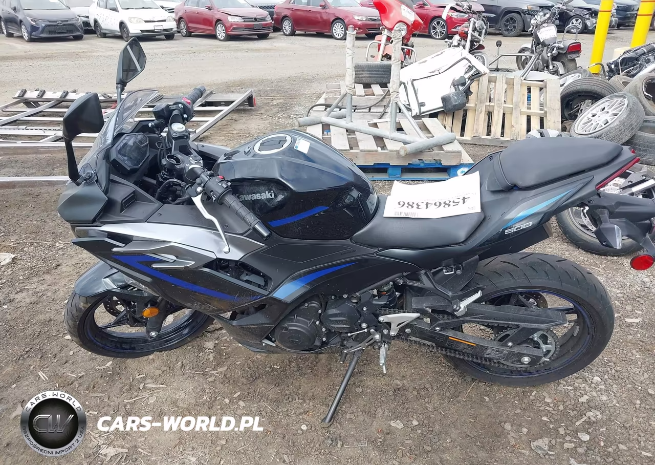 2025 Kawasaki Ex500 VIN:ML5EXGG10SDA54027 - 12
