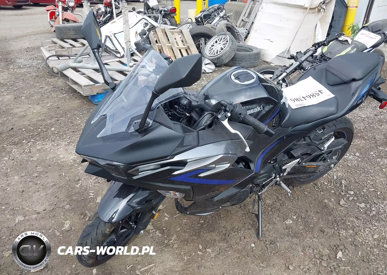 2025 Kawasaki Ex500 VIN:ML5EXGG10SDA54027 - 2