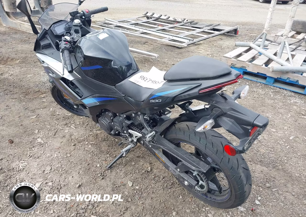 2025 Kawasaki Ex500 VIN:ML5EXGG10SDA54027 - 3