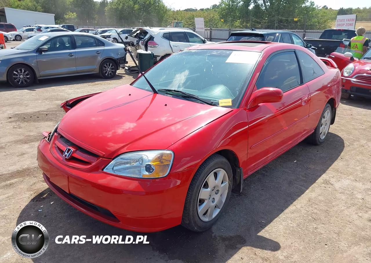 2001 Honda Civic Ex VIN:1HGEM22901L106404 - 2