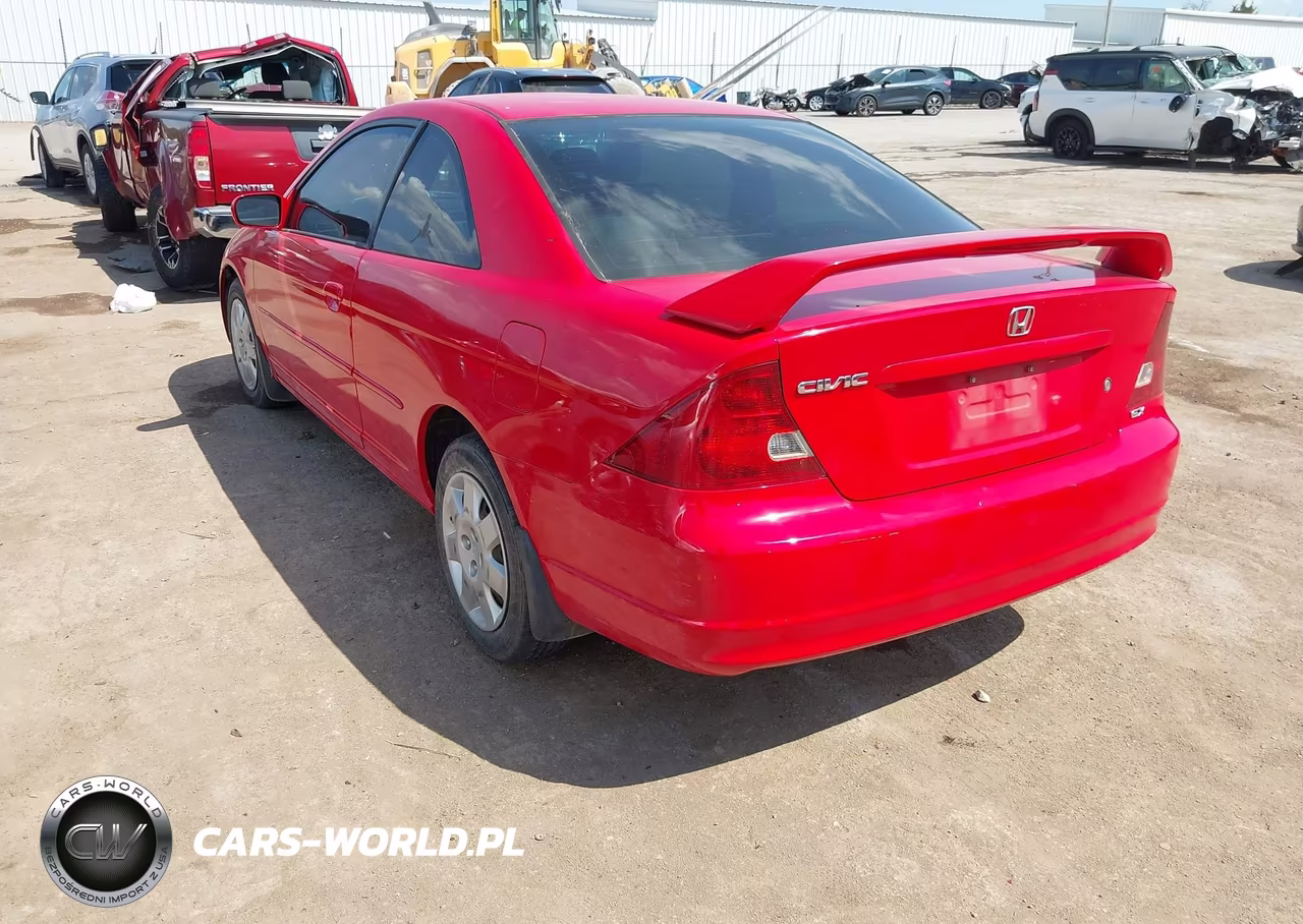 2001 Honda Civic Ex VIN:1HGEM22901L106404 - 3
