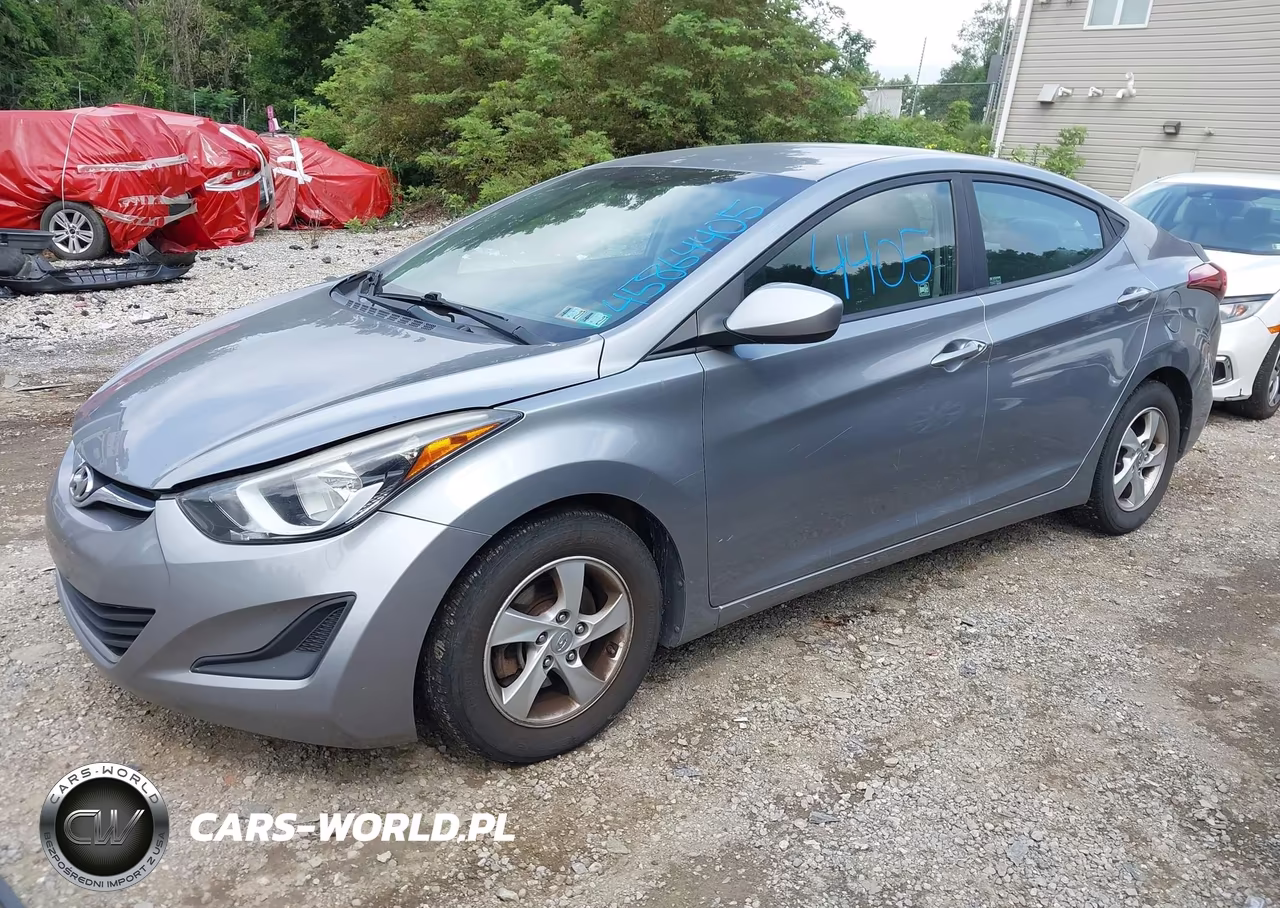 2014 Hyundai Elantra Se VIN:KMHDH4AE2EU195140 - 2