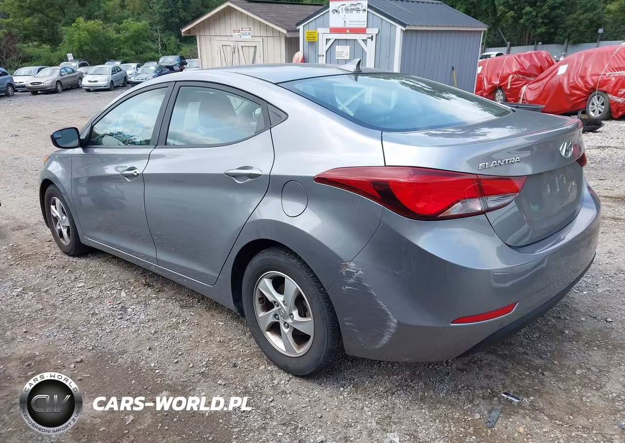 2014 Hyundai Elantra Se VIN:KMHDH4AE2EU195140 - 3