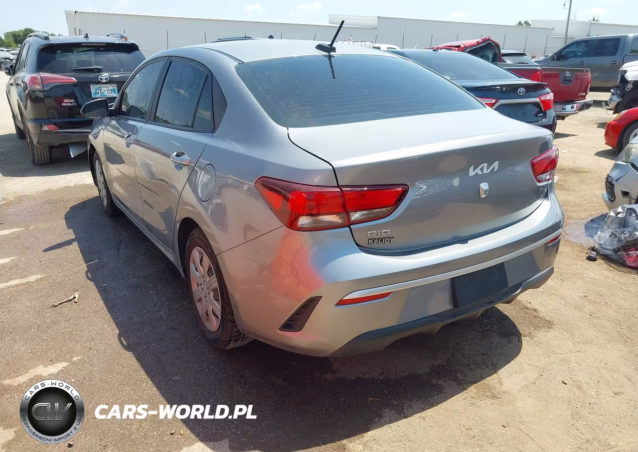 2023 Kia Rio S VIN:3KPA24AD3PE614422 - 3